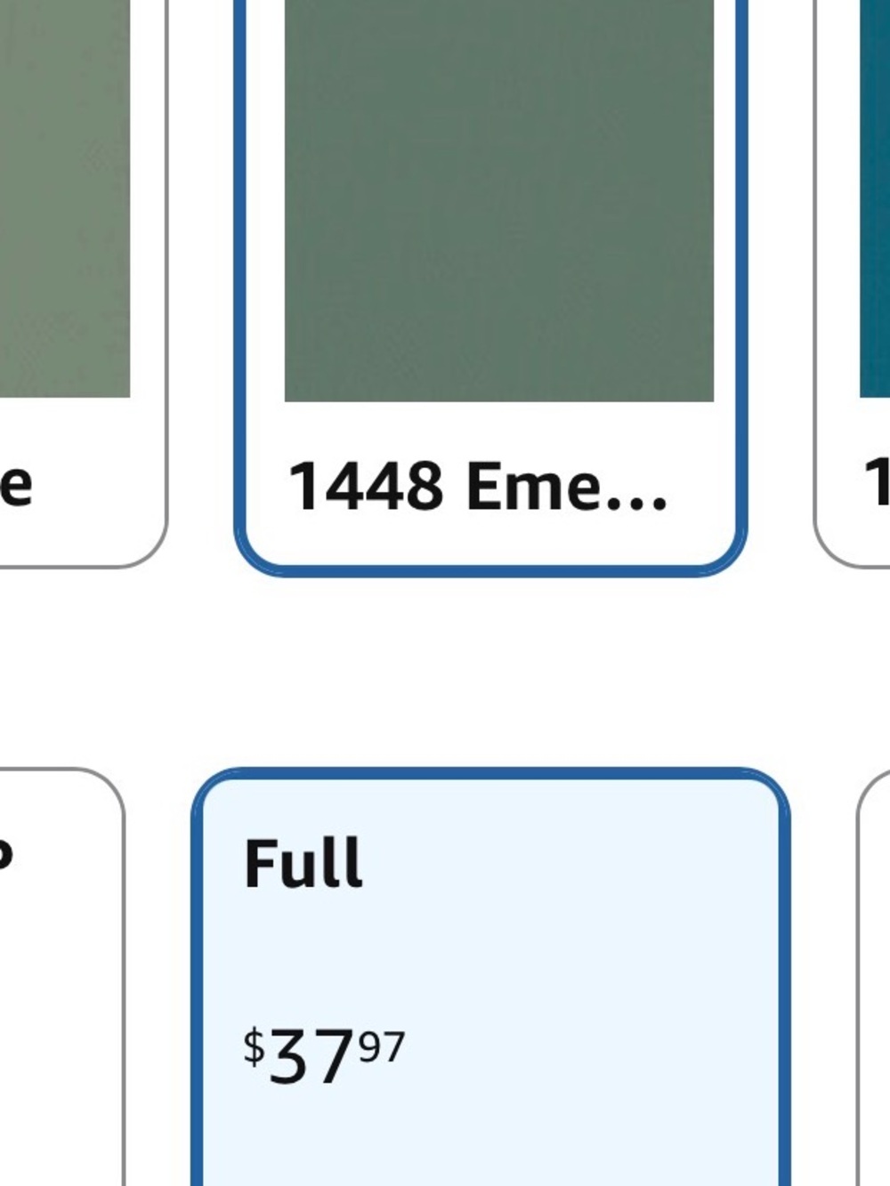 Paint Color Sample - Muted Teal Swatch